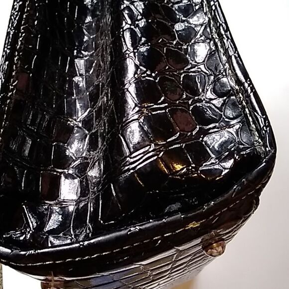 Vintage Large Black Laptop Bag - Picture 8 of 12